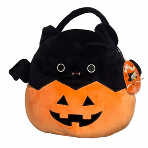 Squishmallow Emily the Bat Treat Pail NWT